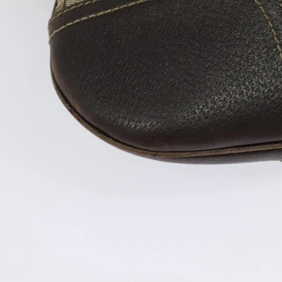 GUCCI GG Canvas Web Sherry Line Shoulder Bag Beige Red Green Auth 138289 - Picture 4 of 16